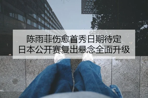 陈雨菲伤愈首秀日期待定 日本公开赛复出悬念全面升级